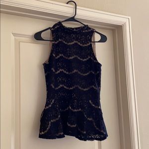 Size small high neck Lacey tank